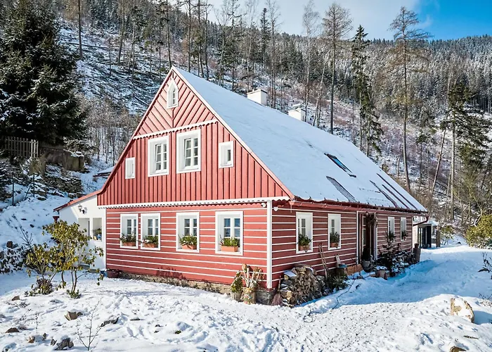 度假居 Charming Mountain & Wellness By Interhome Horní Maršov